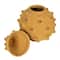 Hello Honey® Decorative Paper Mâché Canister with Glass Marble Accent
